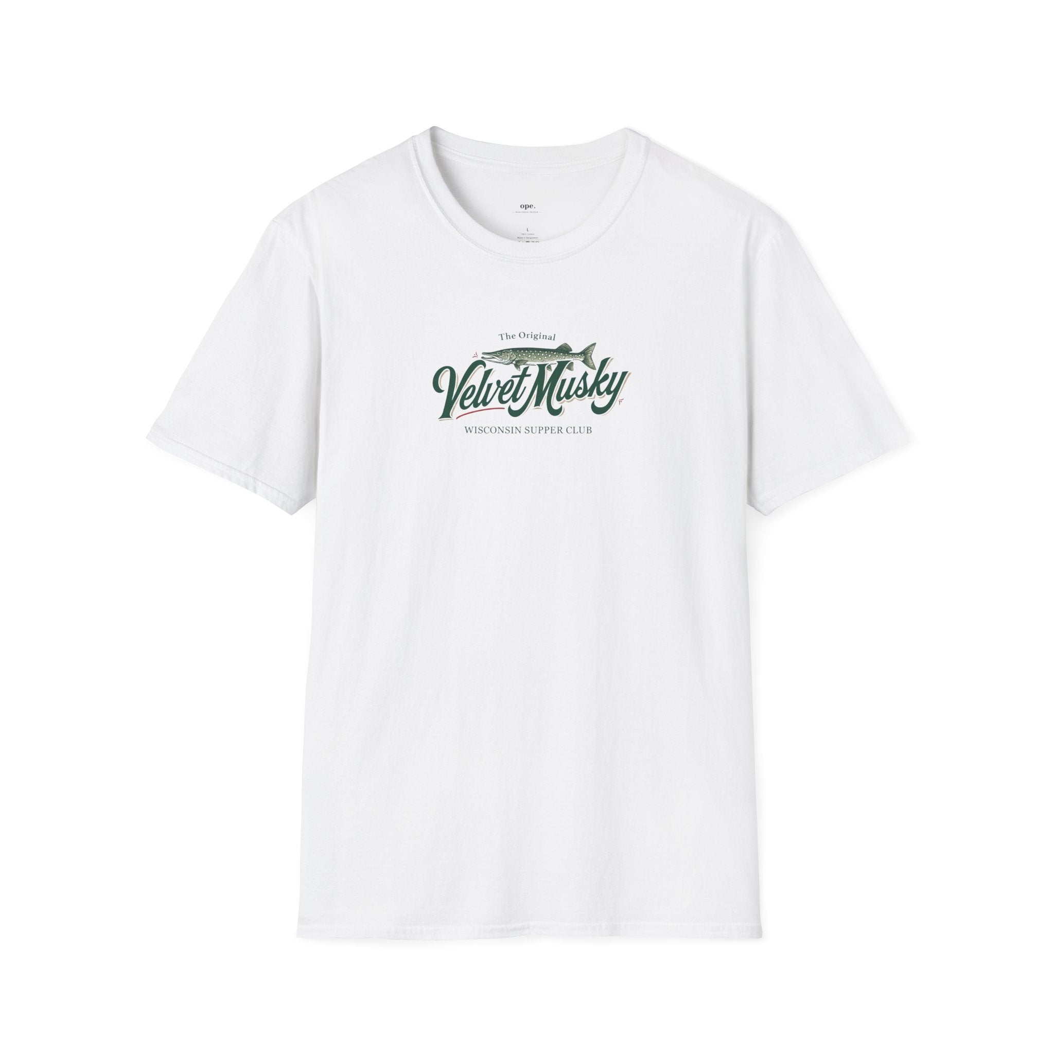 Velvet Musky Vintage Supper Club T-Shirt - Retro Badge Tee