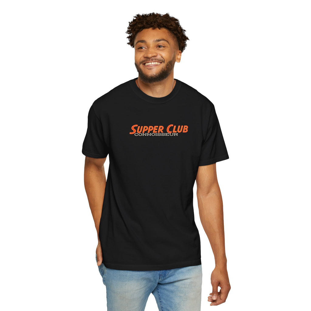 Supper Club Connoisseur Tee — Wisconsin Vintage Neon Shirt