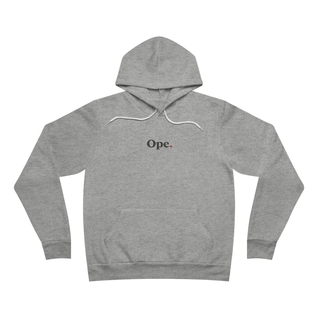 Ope. Hoodie — Minimal Midwest Expression Pullover