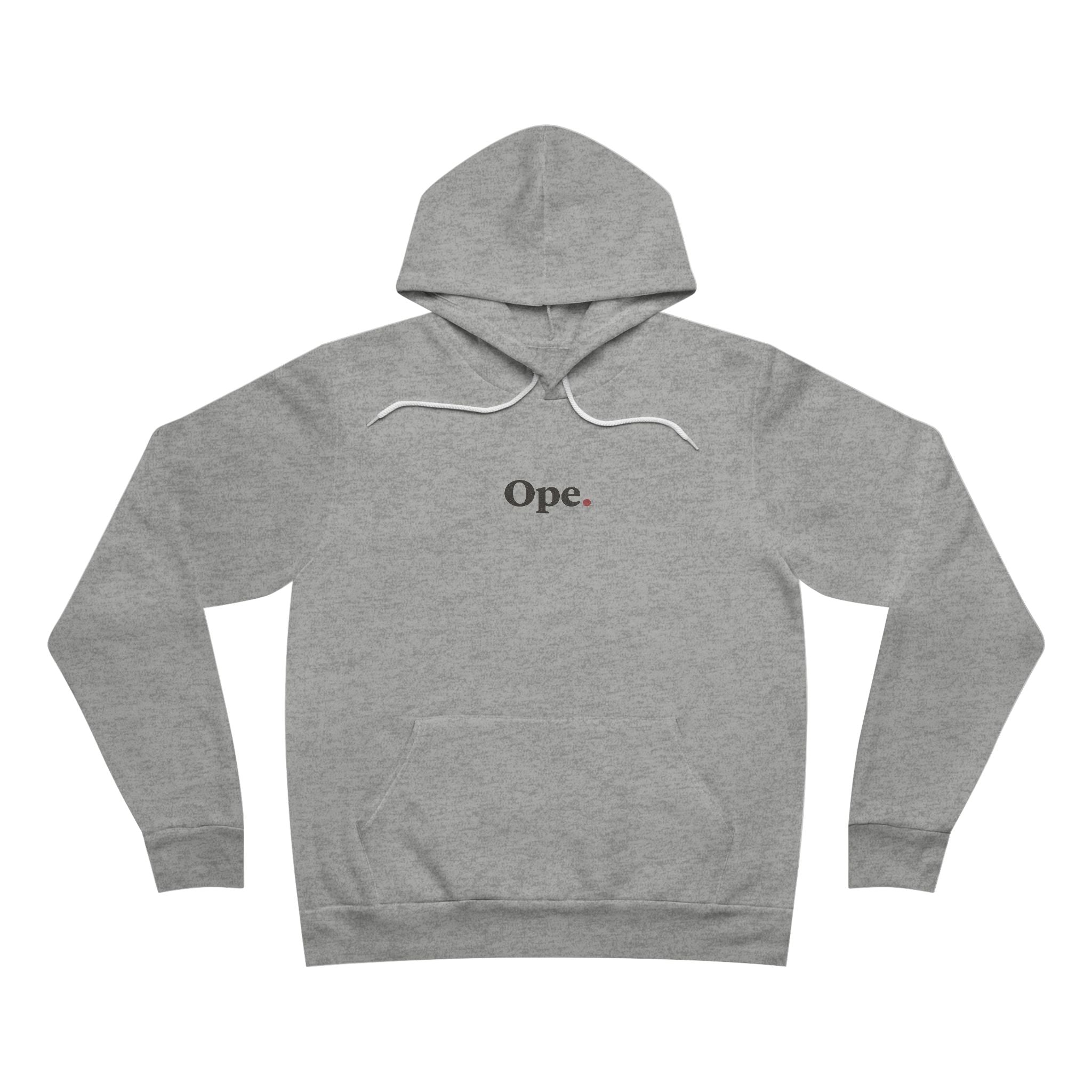 Ope. Hoodie — Minimal Midwest Expression Pullover