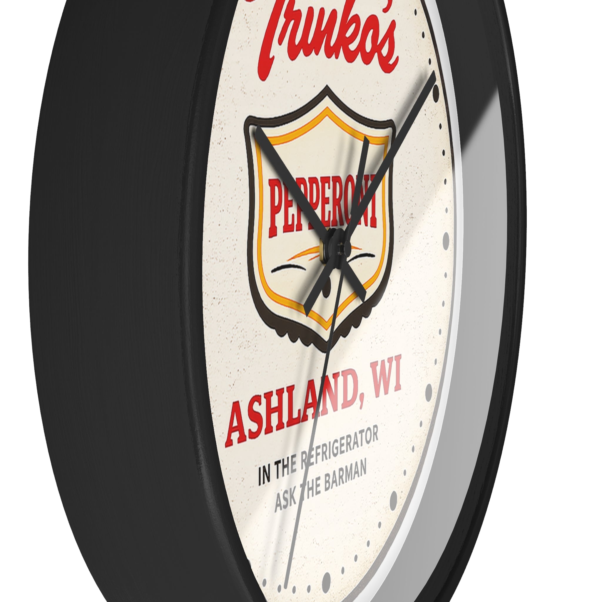 Trinko's Pepperoni Vintage Wall Clock