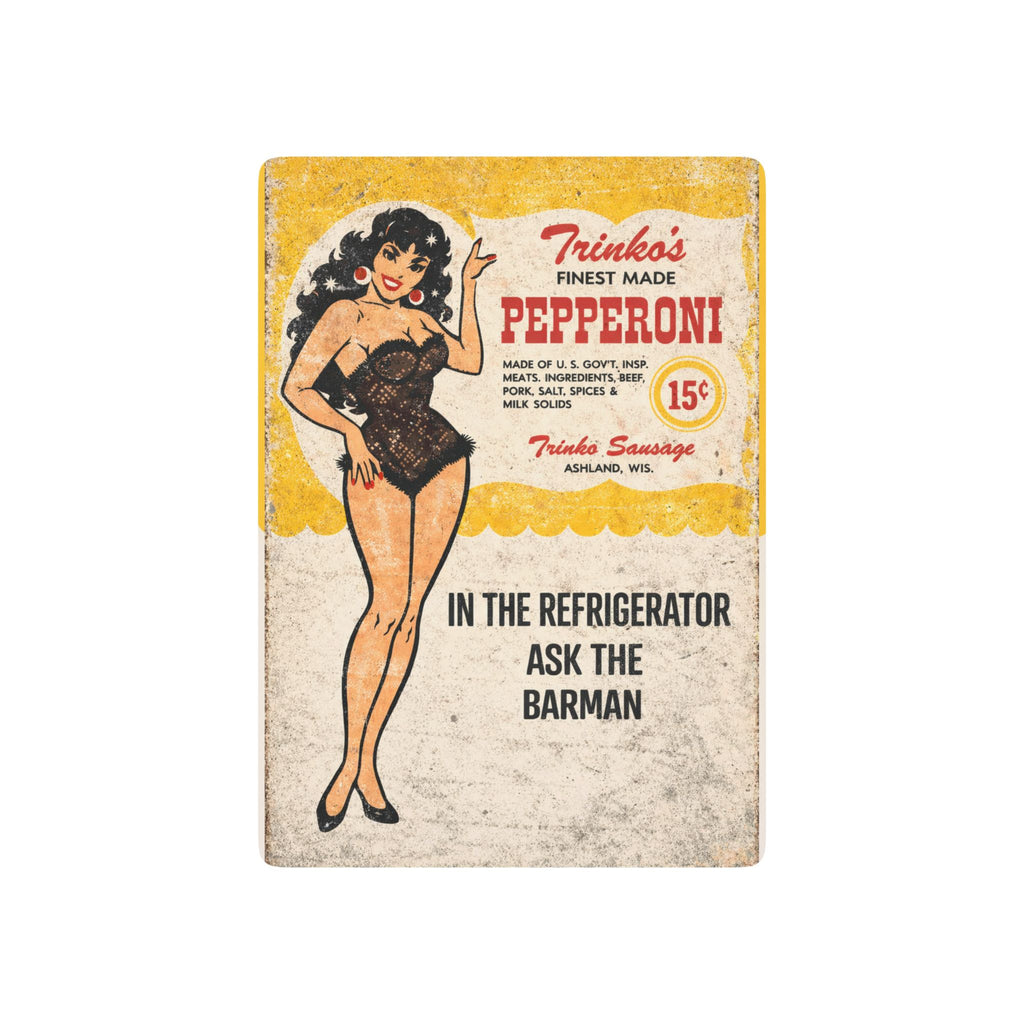 Retro Trinko's Sausage Playing Cards | Vintage Casino Deck