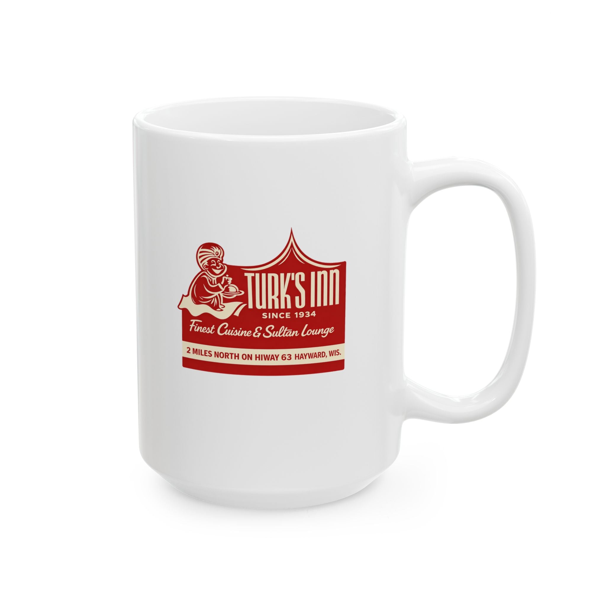 Turk’s Inn Vintage Mug – Hayward, Wisconsin (11oz & 15oz)