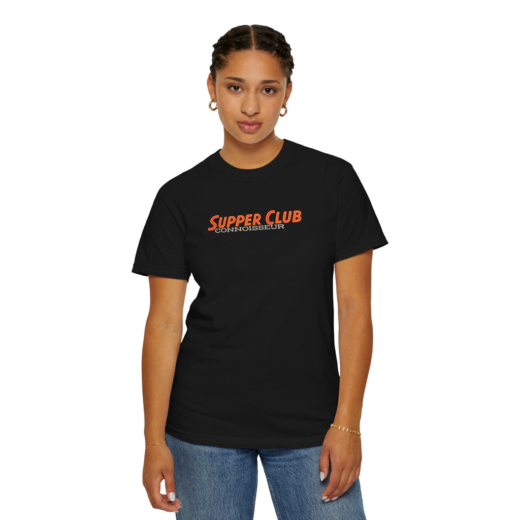 Supper Club Connoisseur Tee — Wisconsin Vintage Neon Shirt