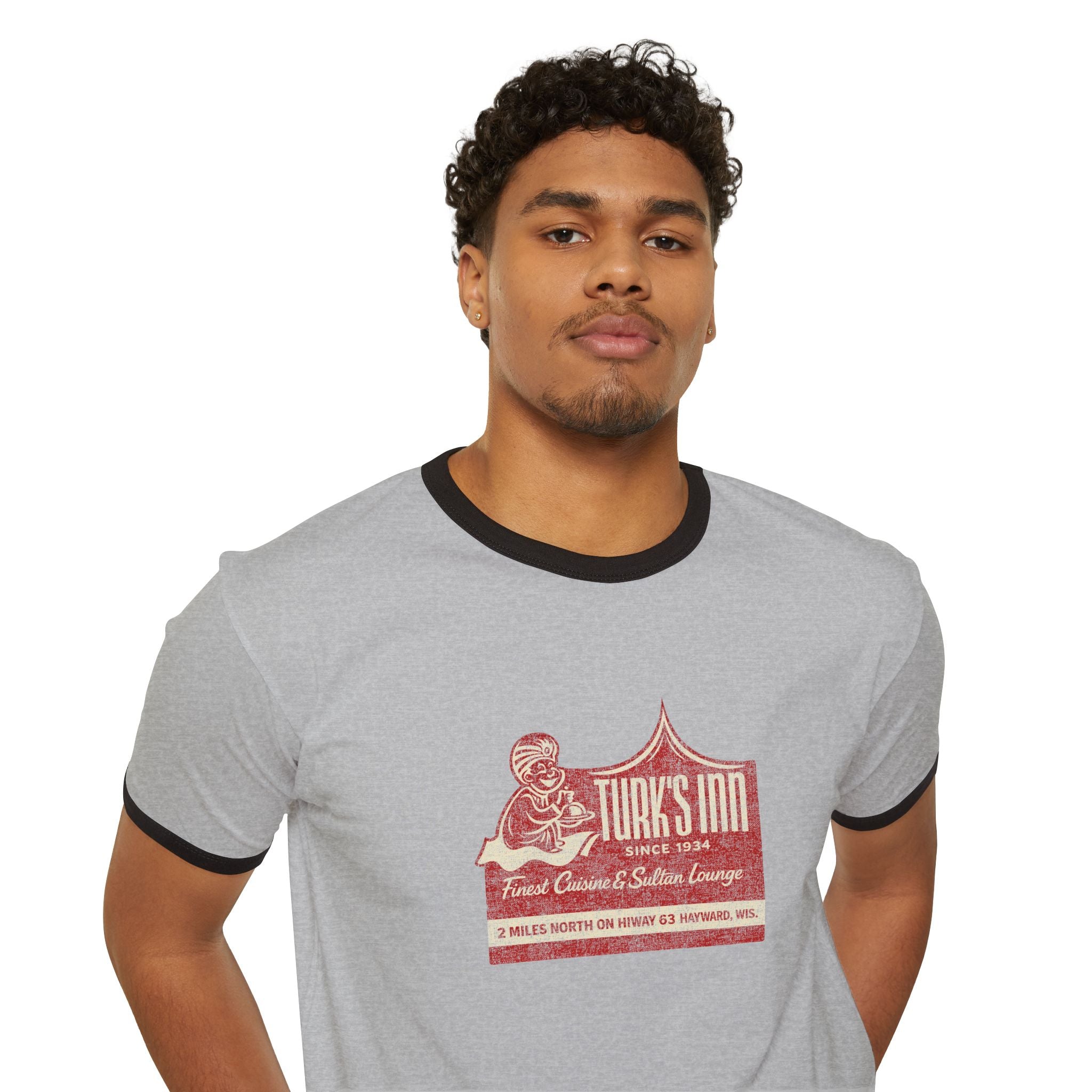 Turk's Inn | Vintage distressed diner sketch tee