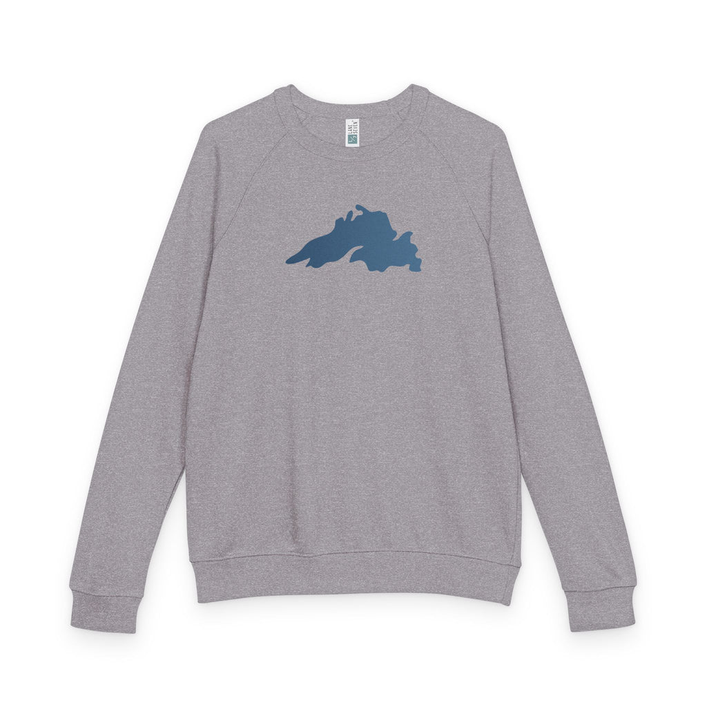 Lake Superior Silhouette - French Terry Raglan Crewneck