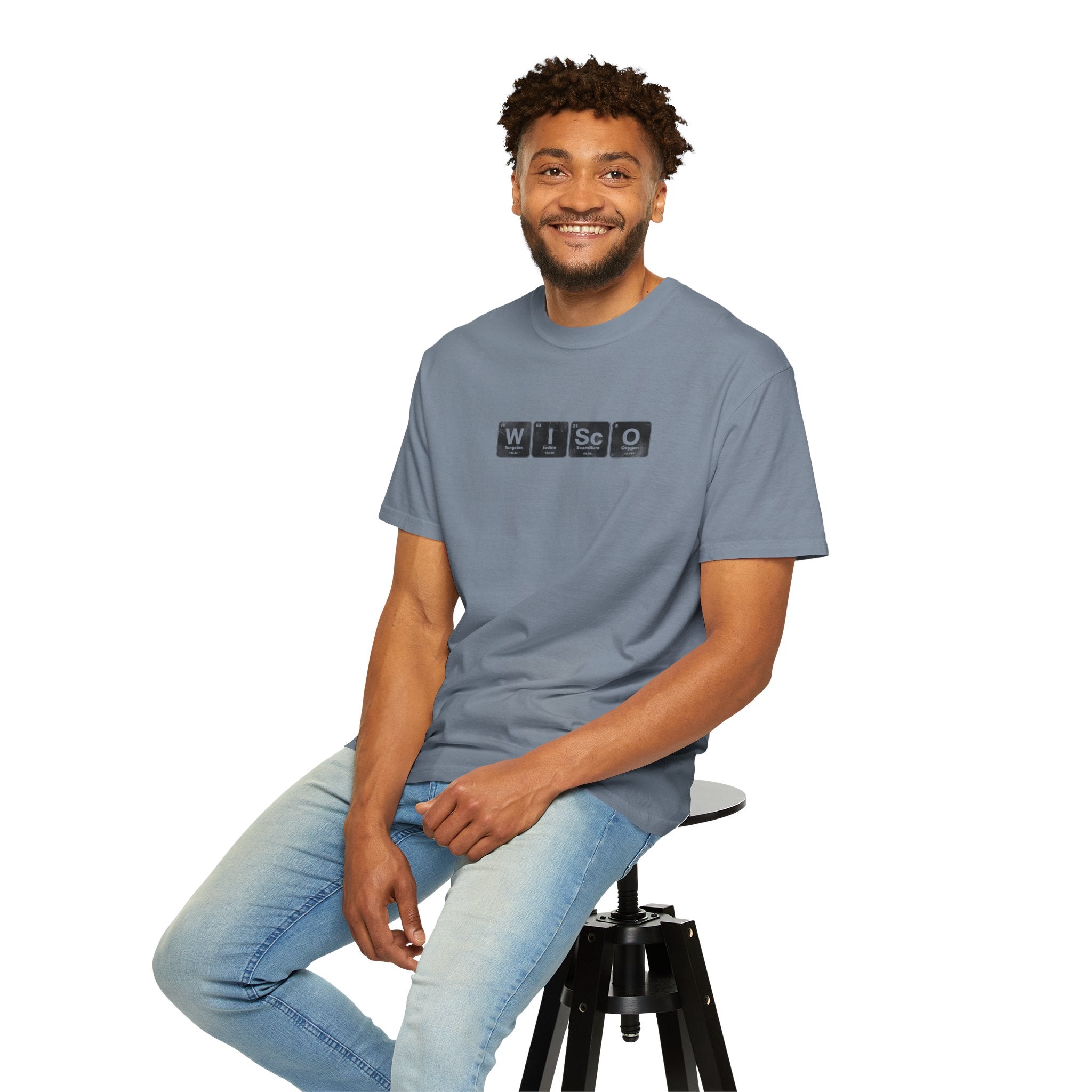 Wisconsin Periodic Table T-Shirt — WISCO Element Block Tee