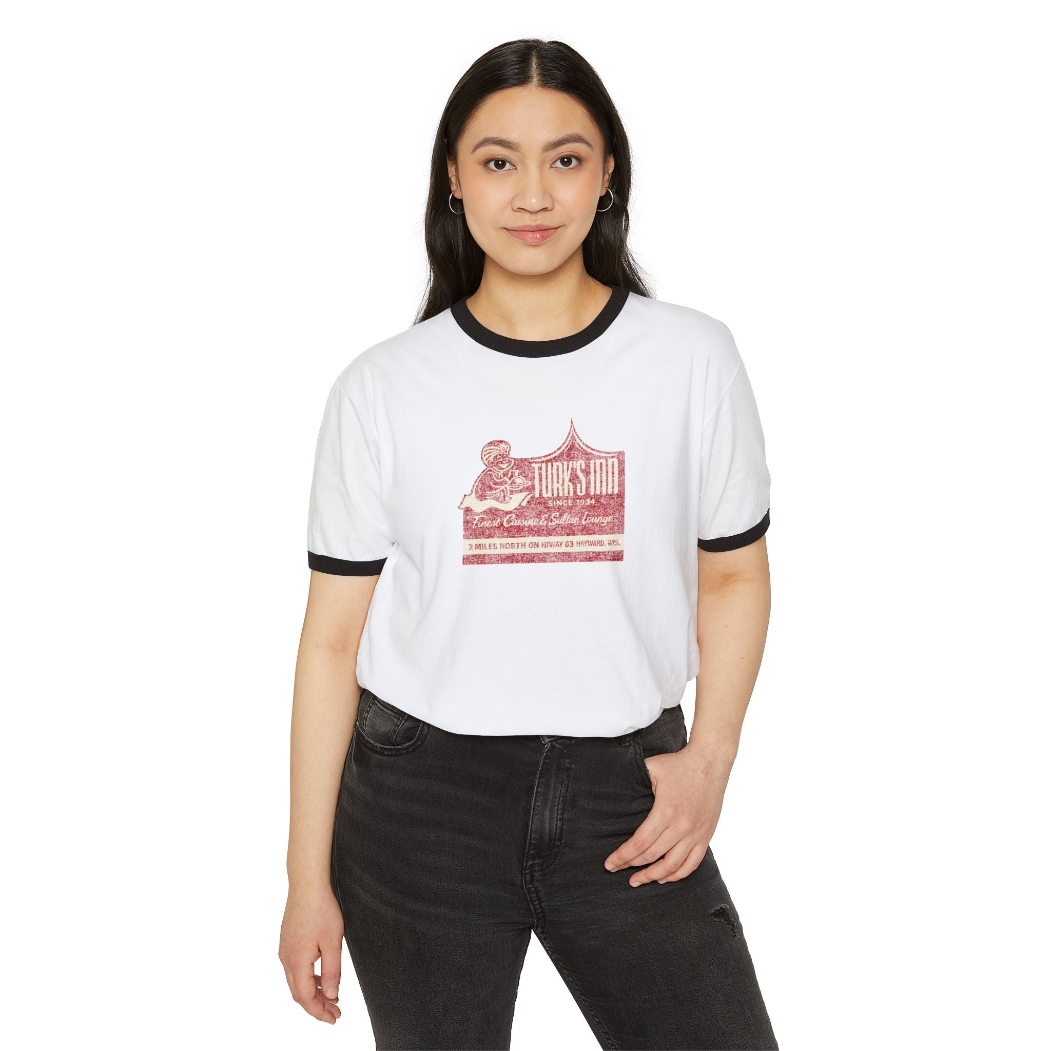 Turk's Inn | Vintage distressed diner sketch tee