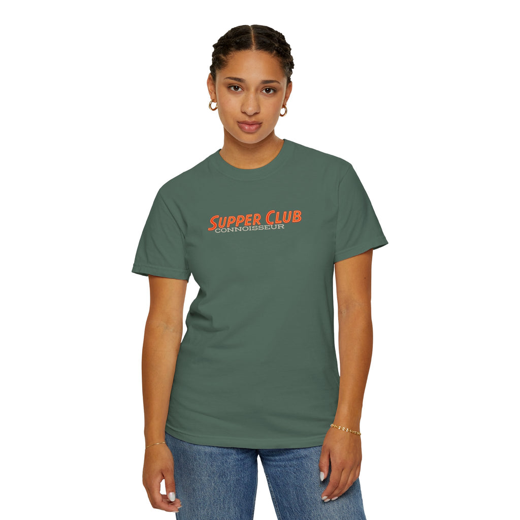 Supper Club Connoisseur Tee — Wisconsin Vintage Neon Shirt