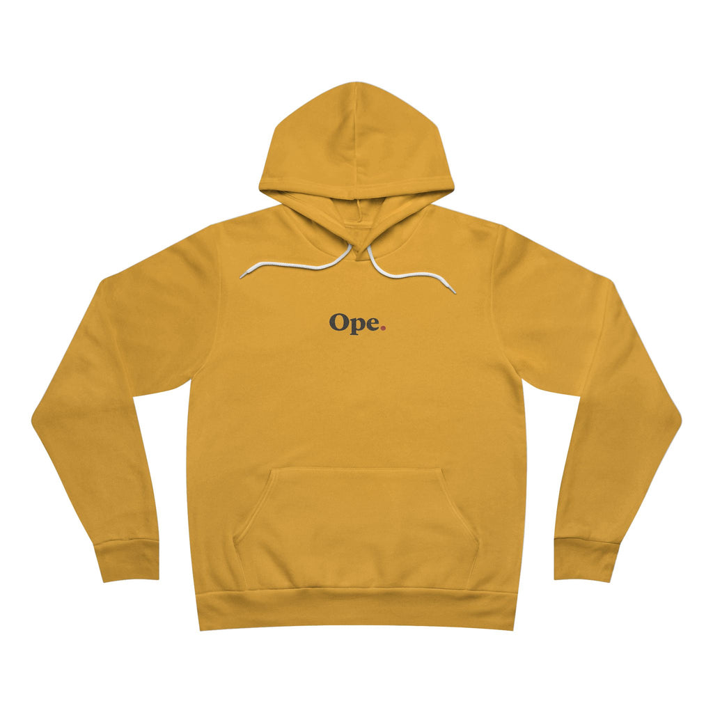 Ope. Hoodie — Minimal Midwest Expression Pullover