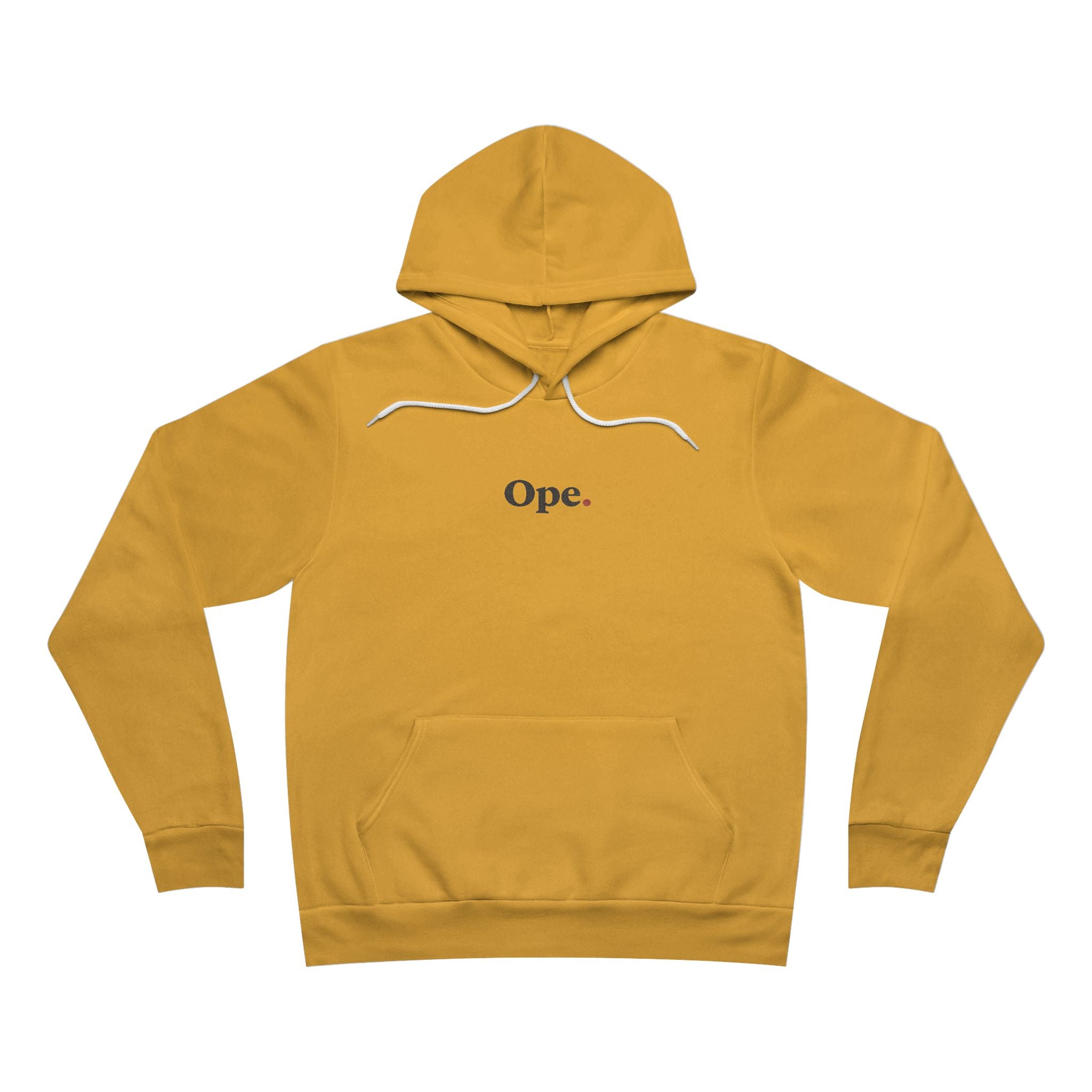 Ope. Hoodie — Minimal Midwest Expression Pullover