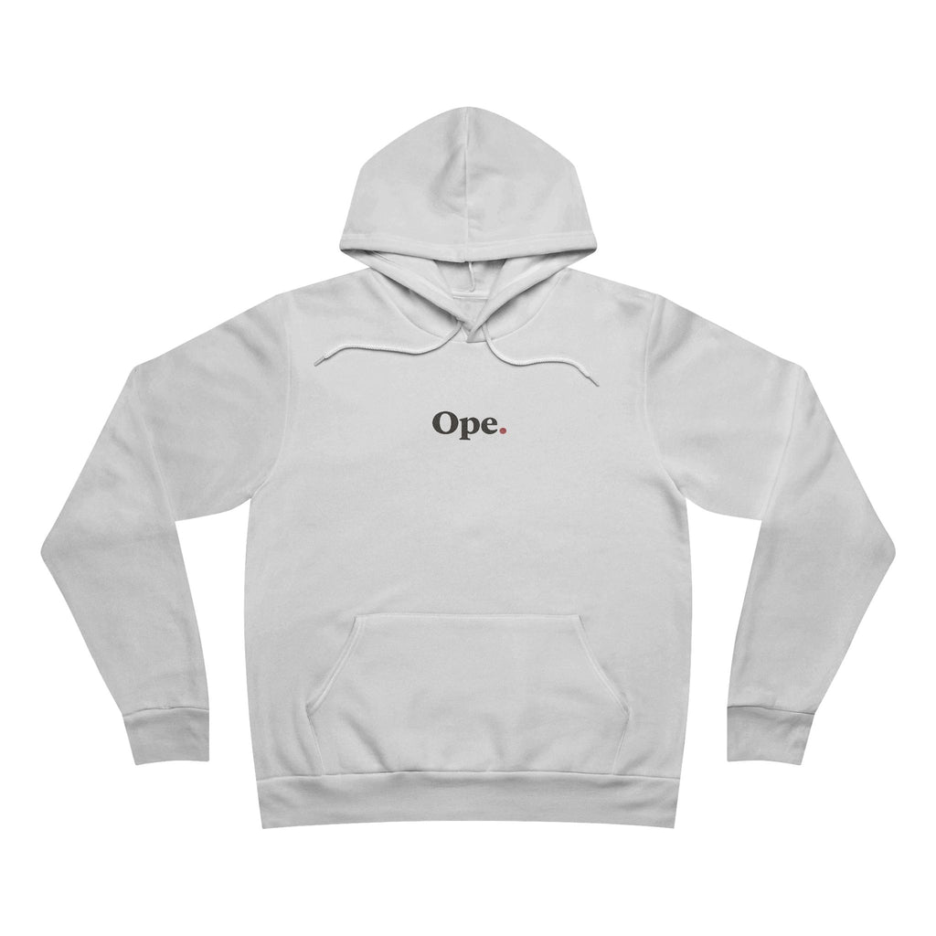 Ope. Hoodie — Minimal Midwest Expression Pullover