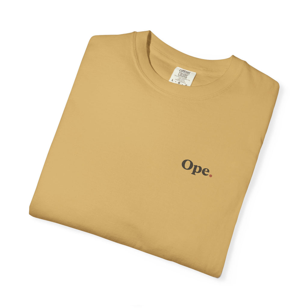 Somewhere Between a Snowbank & a Supper Club — Ope. Logo Tee