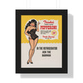 Framed Trinko's Pepperoni - Vintage Reproduction Sign