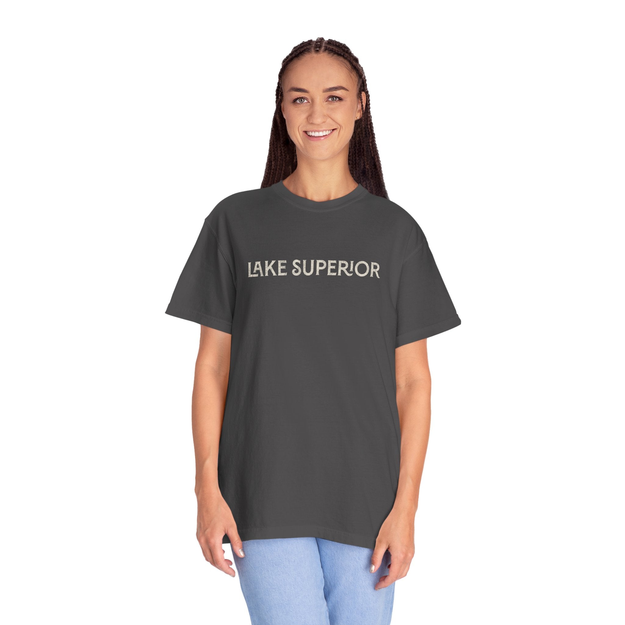 Lake Superior Tee – Distressed Graphic