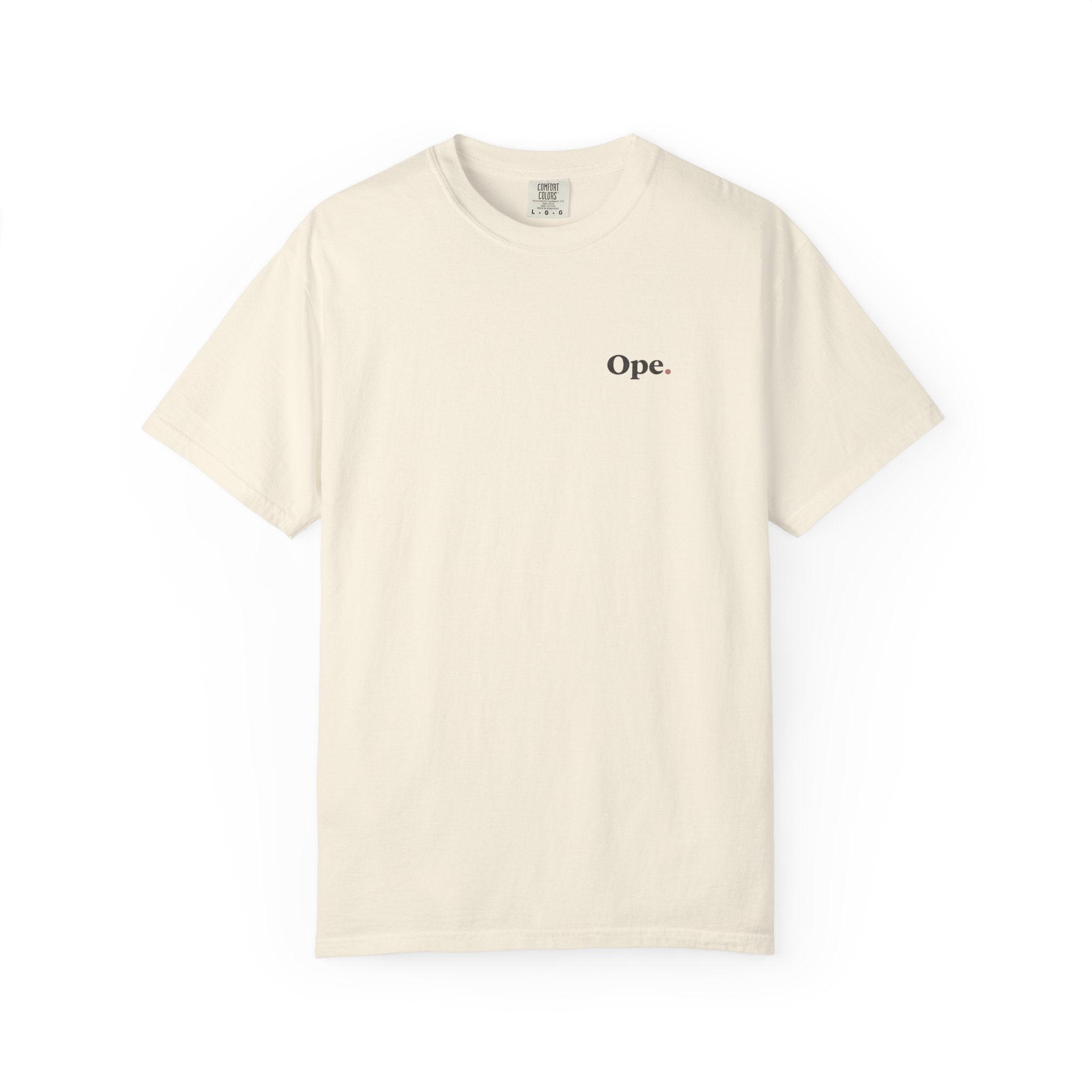 Somewhere Between a Snowbank & a Supper Club — Ope. Logo Tee