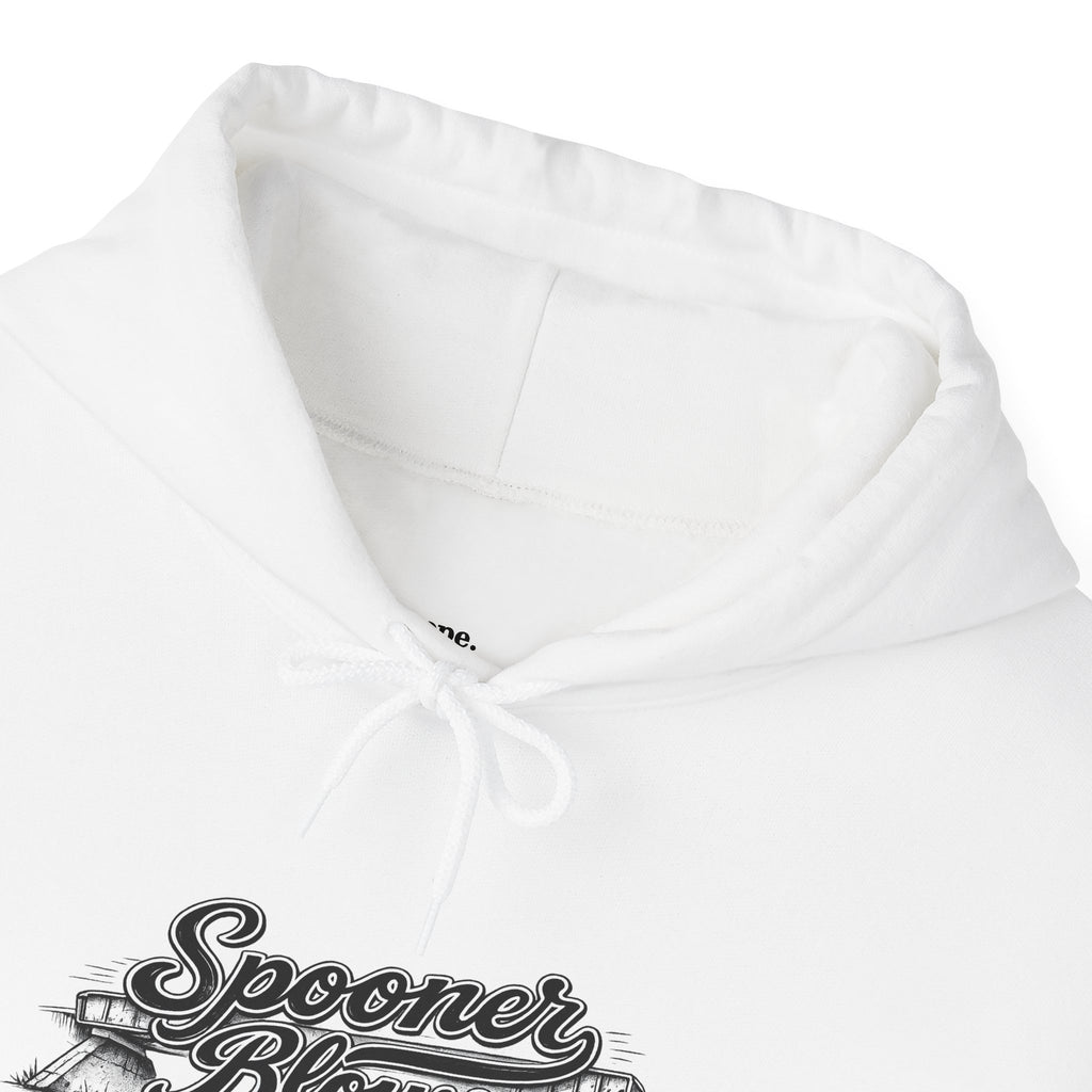 White Spooner Blows Hoodie