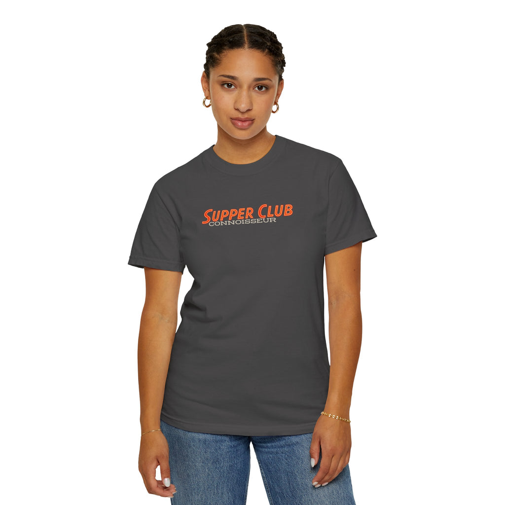 Supper Club Connoisseur Tee — Wisconsin Vintage Neon Shirt