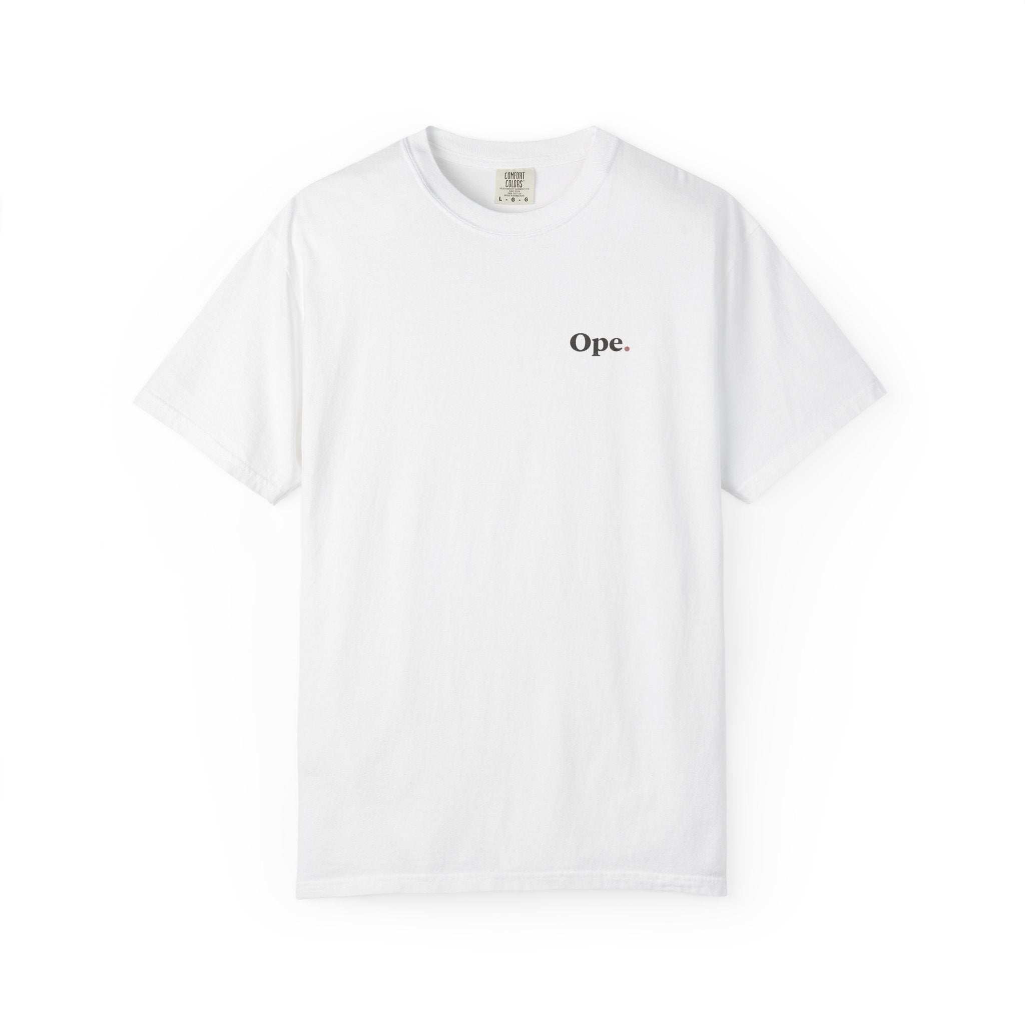 Somewhere Between a Snowbank & a Supper Club — Ope. Logo Tee