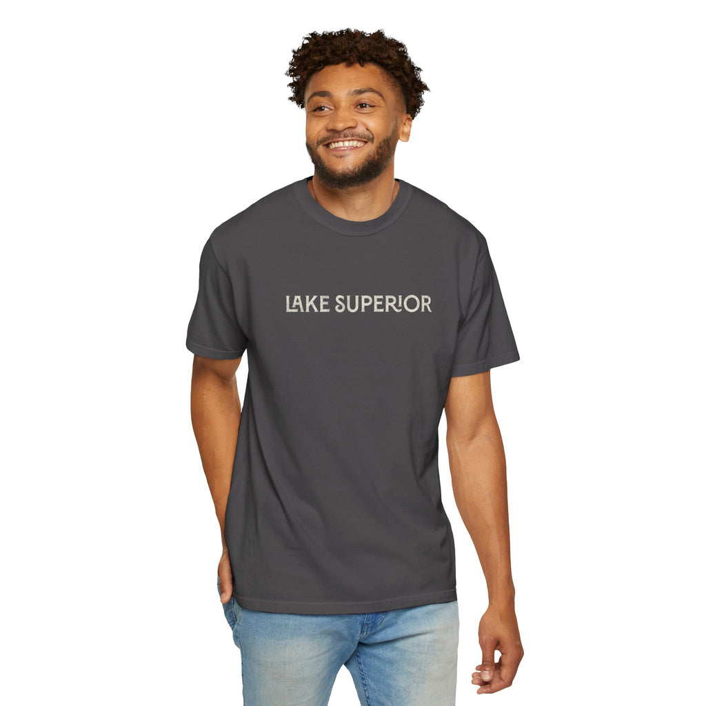 Lake Superior Tee – Distressed Graphic
