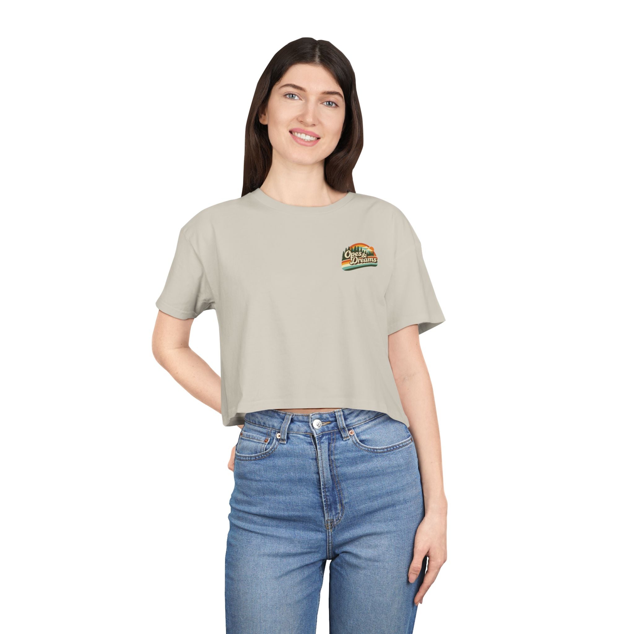 Opes & Dreams Crop Tee
