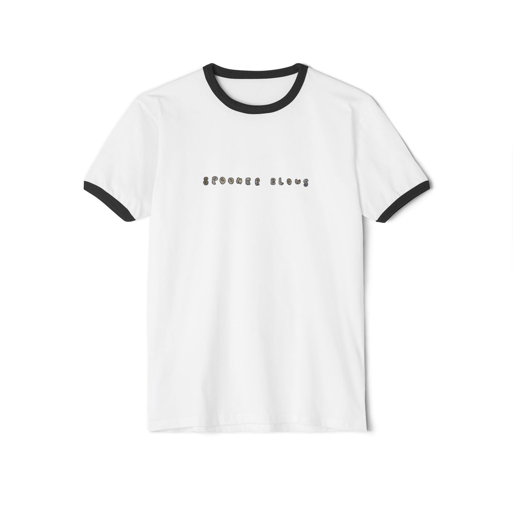 Spooner Blows Graffiti Minimalist Ringer Tee