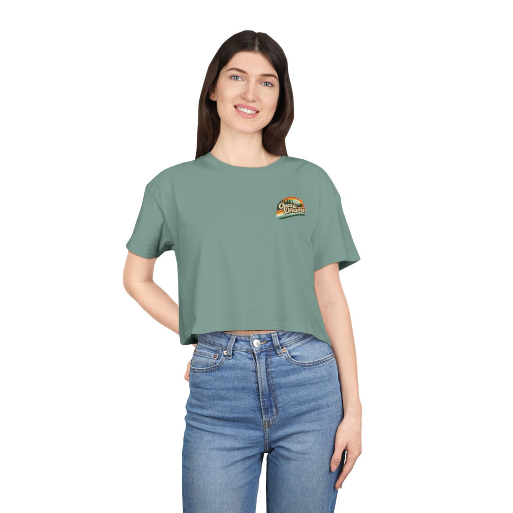 Opes & Dreams Crop Tee
