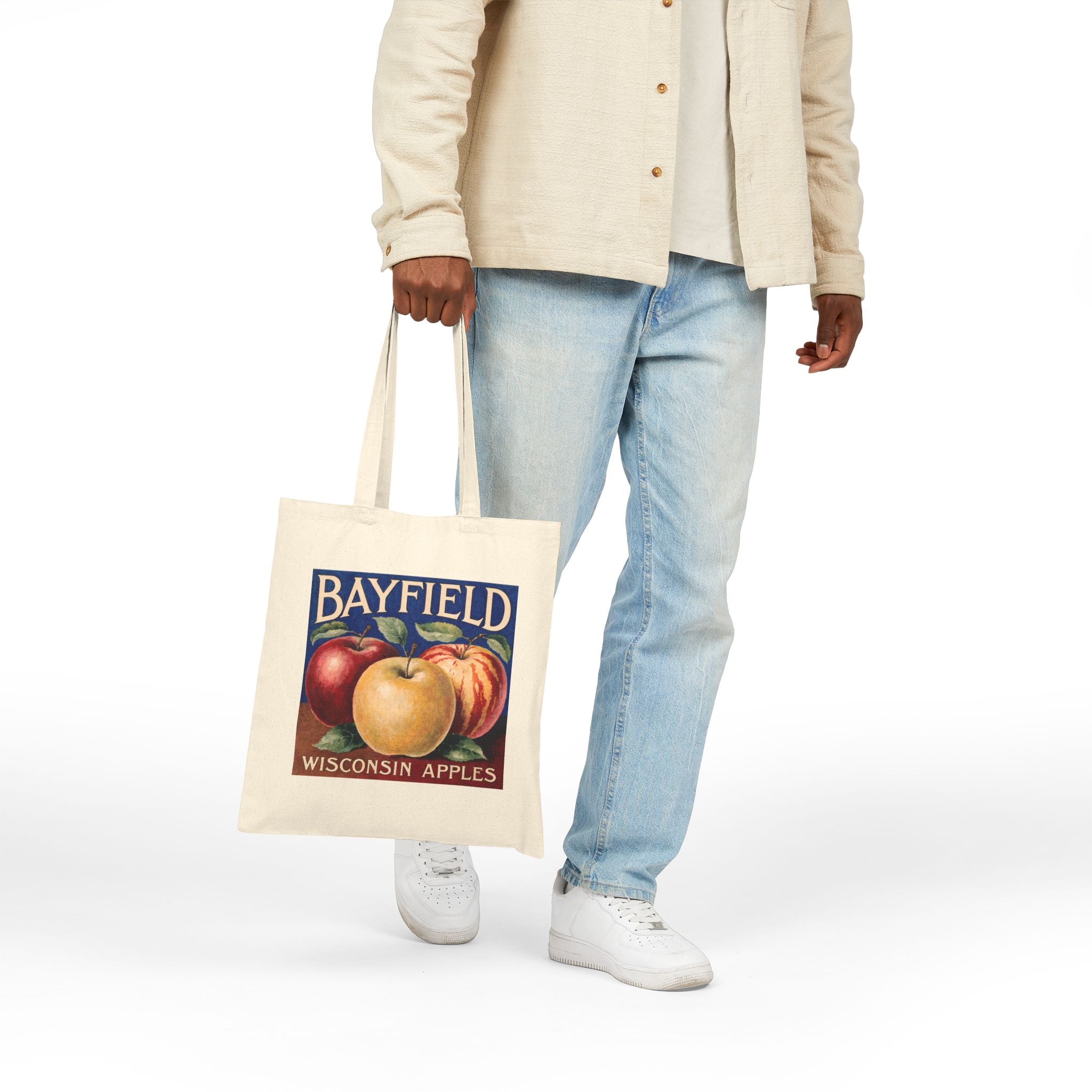Bayfield, WI - Wisconsin Apples Bag