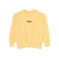 Ope. Minimalist Crewneck Sweatshirt