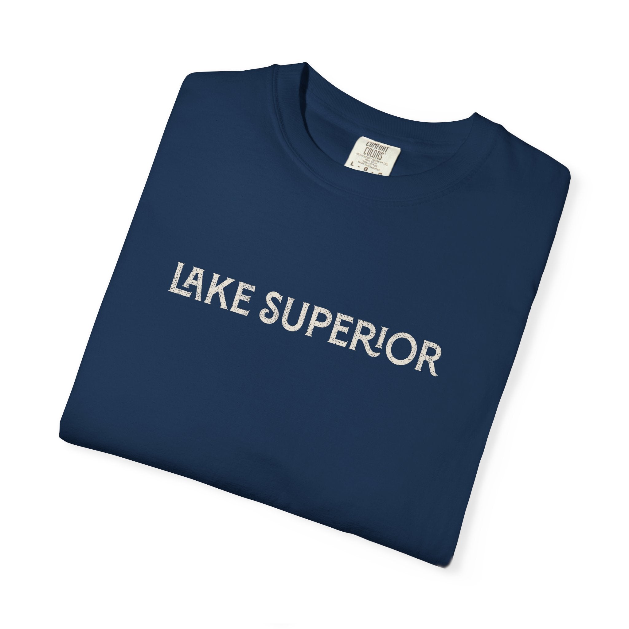 Lake Superior Tee – Distressed Graphic