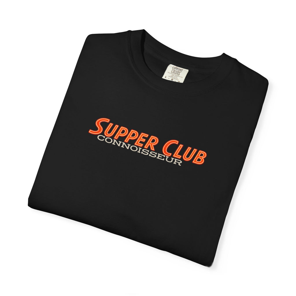 Supper Club Connoisseur Tee — Wisconsin Vintage Neon Shirt