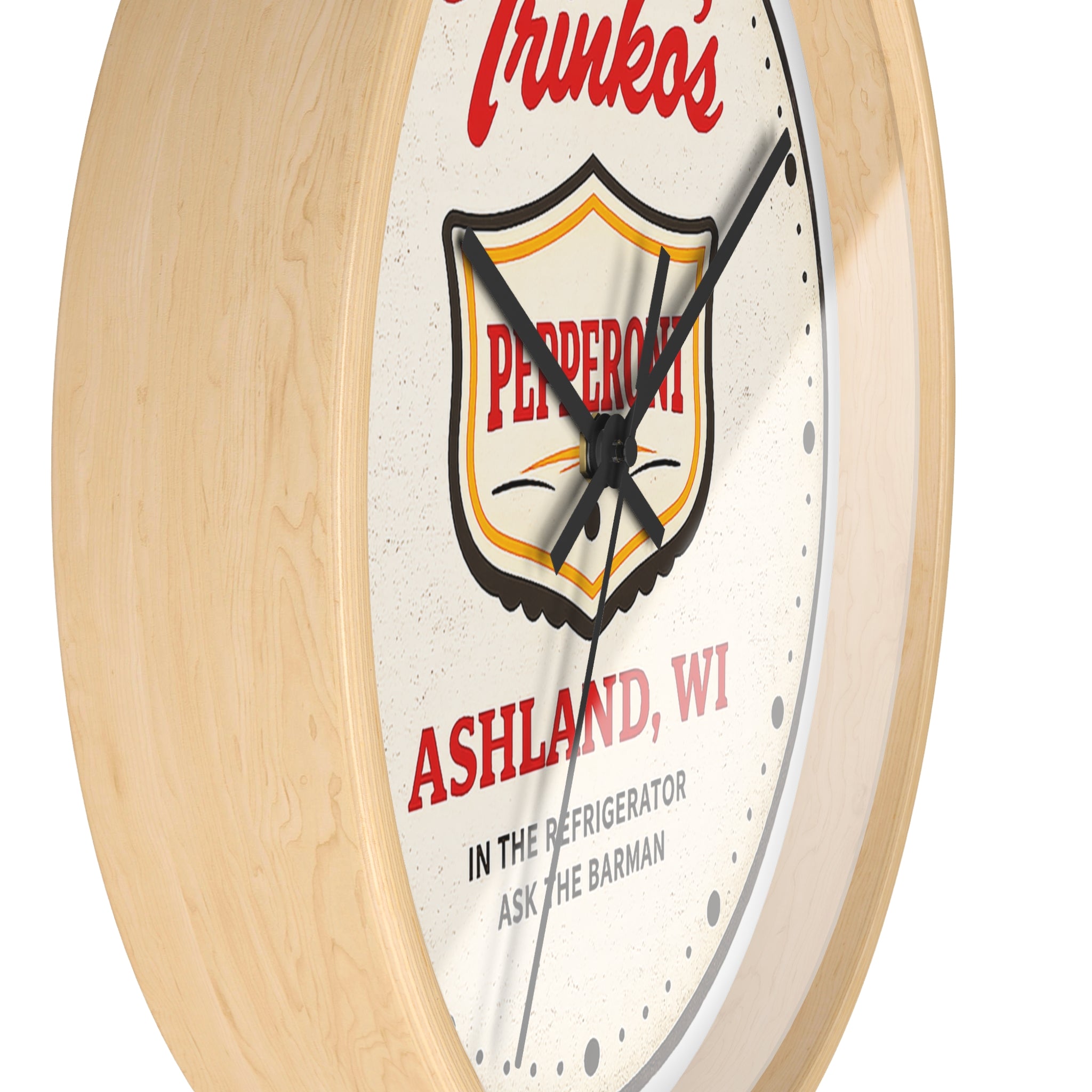Trinko's Pepperoni Vintage Wall Clock