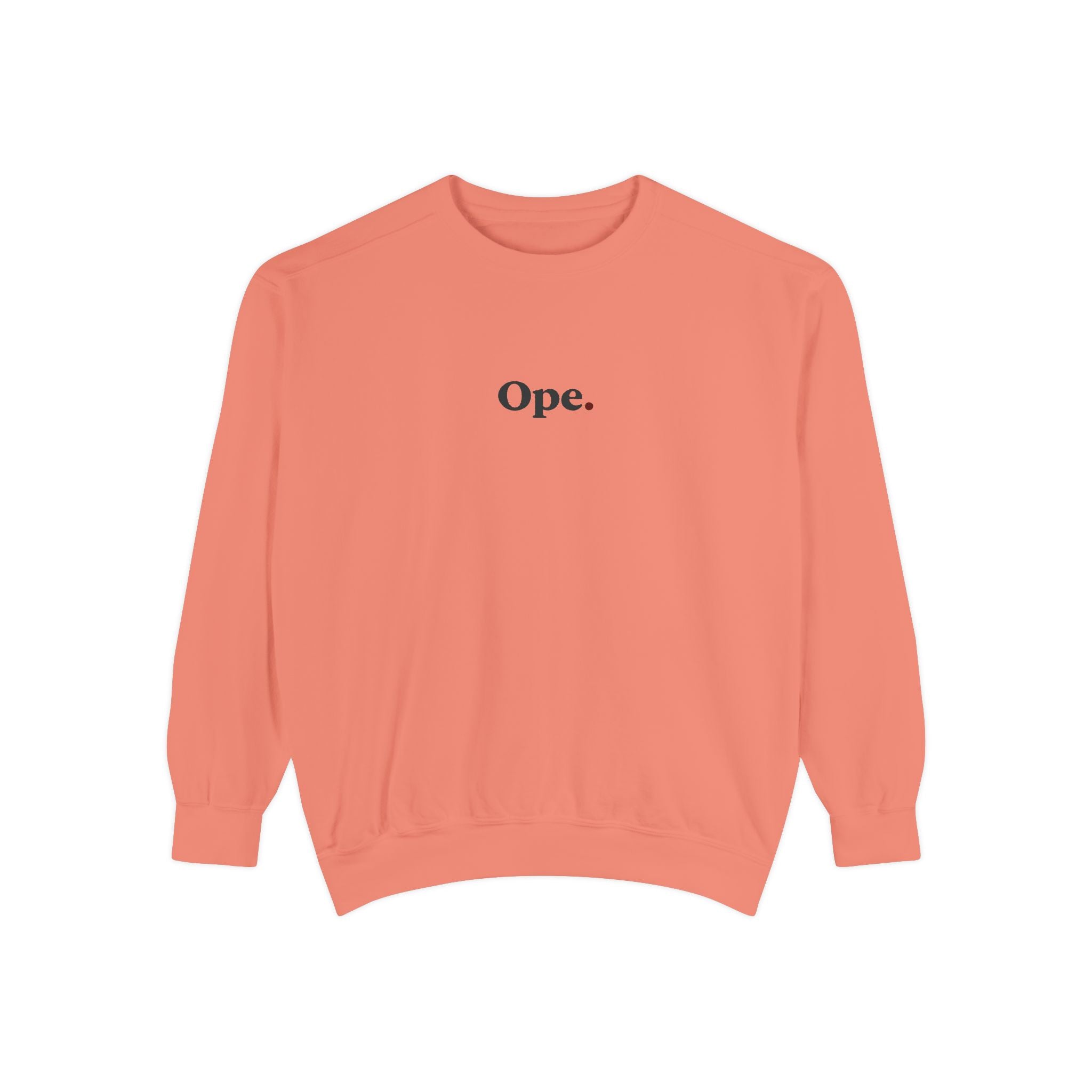 Ope. Minimalist Crewneck Sweatshirt