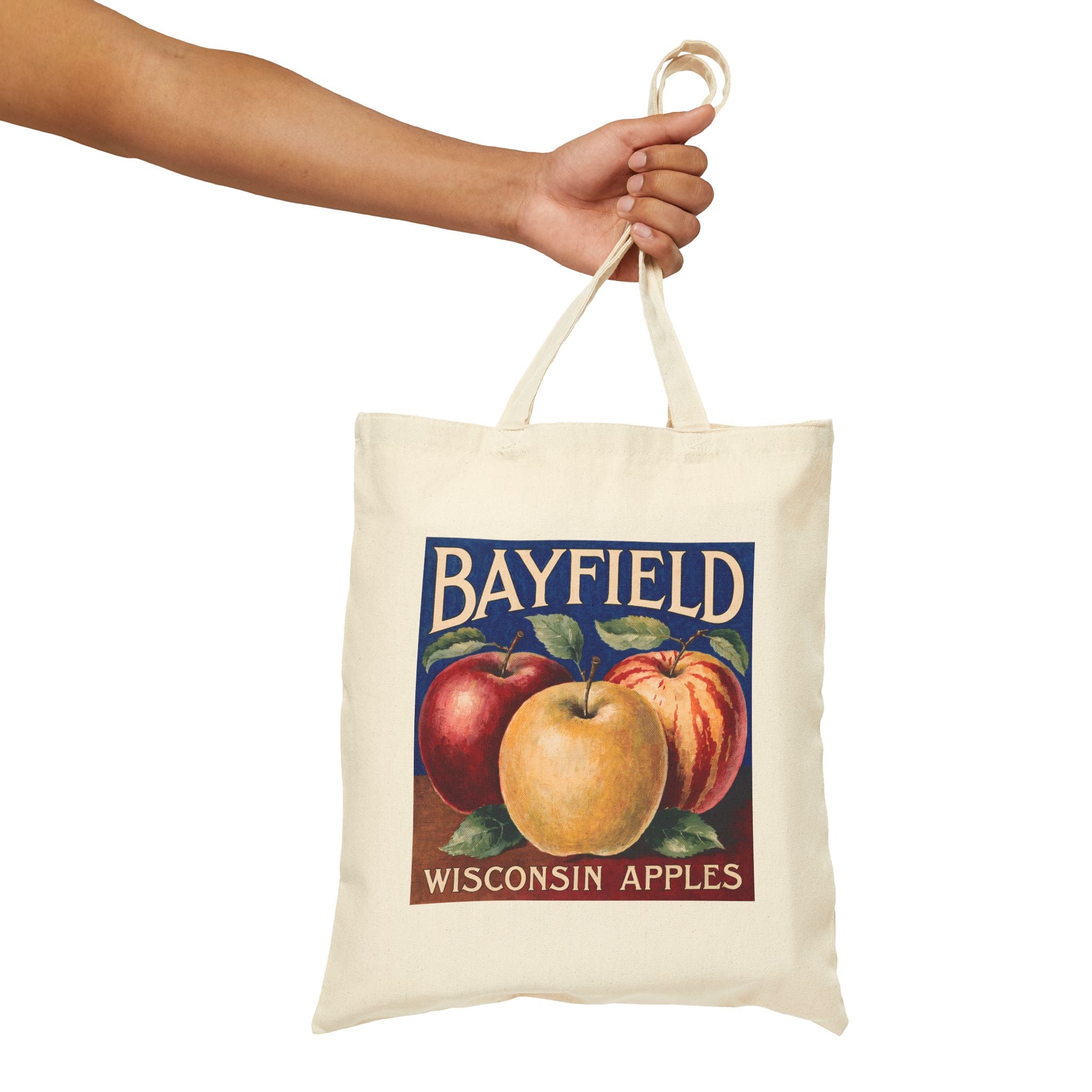 Bayfield, WI - Wisconsin Apples Bag