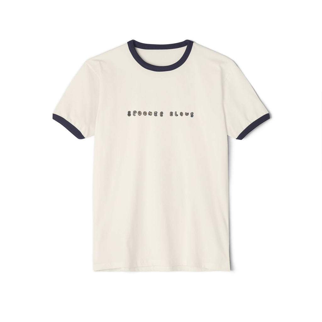 Spooner Blows Graffiti Minimalist Ringer Tee
