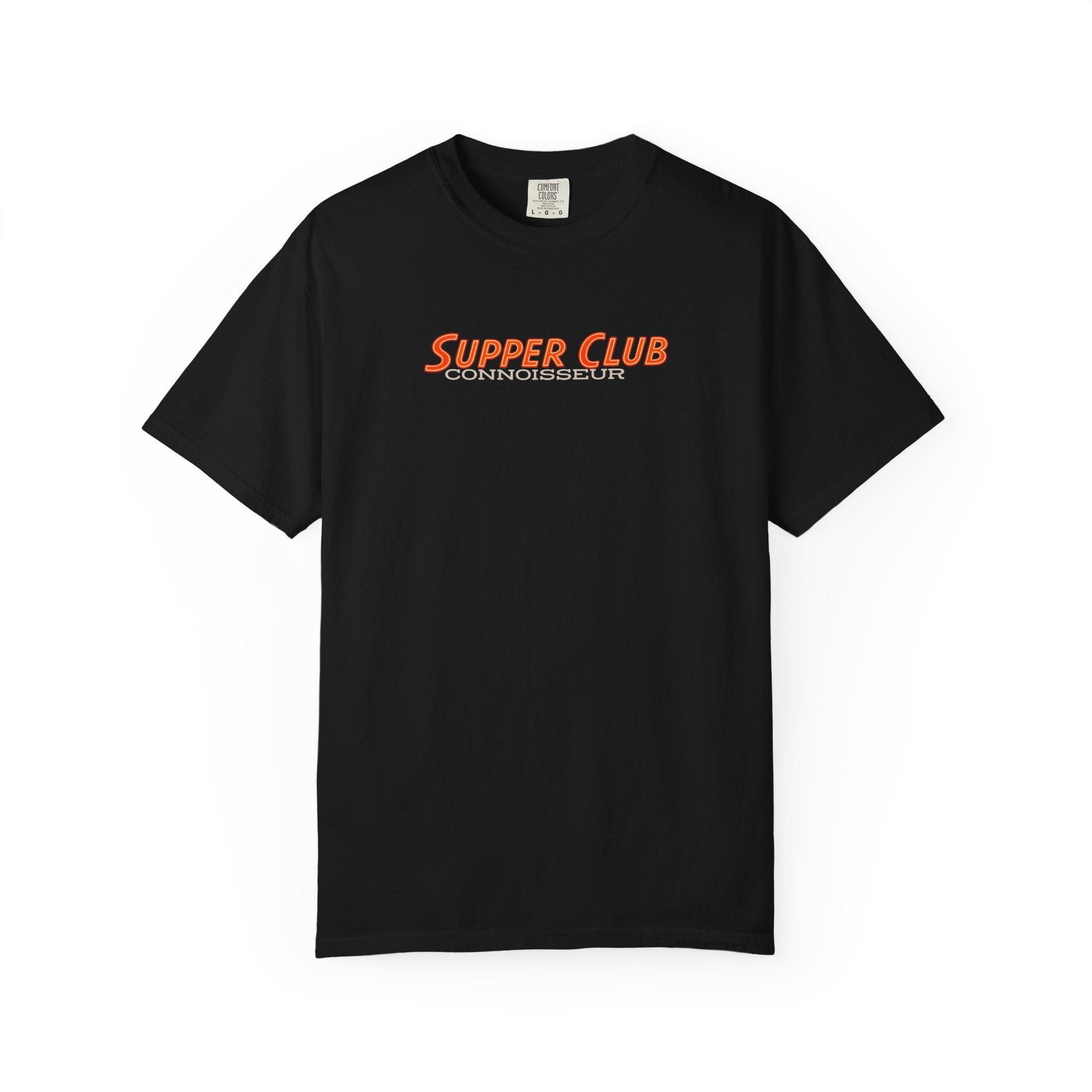 Supper Club Connoisseur Tee — Wisconsin Vintage Neon Shirt