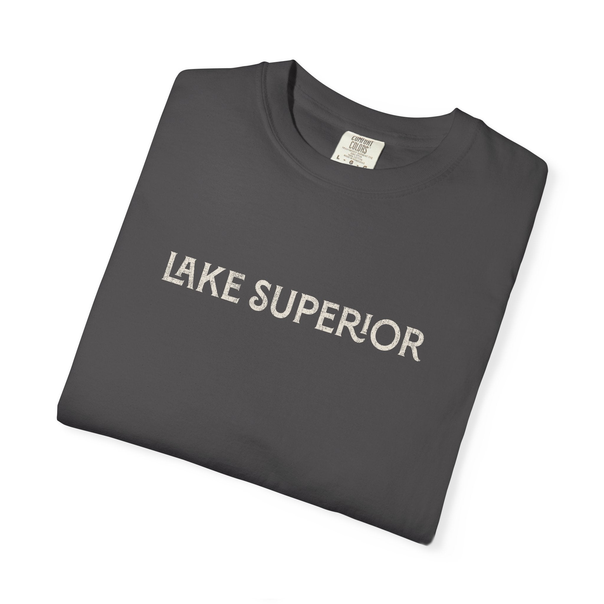 Lake Superior Tee – Distressed Graphic