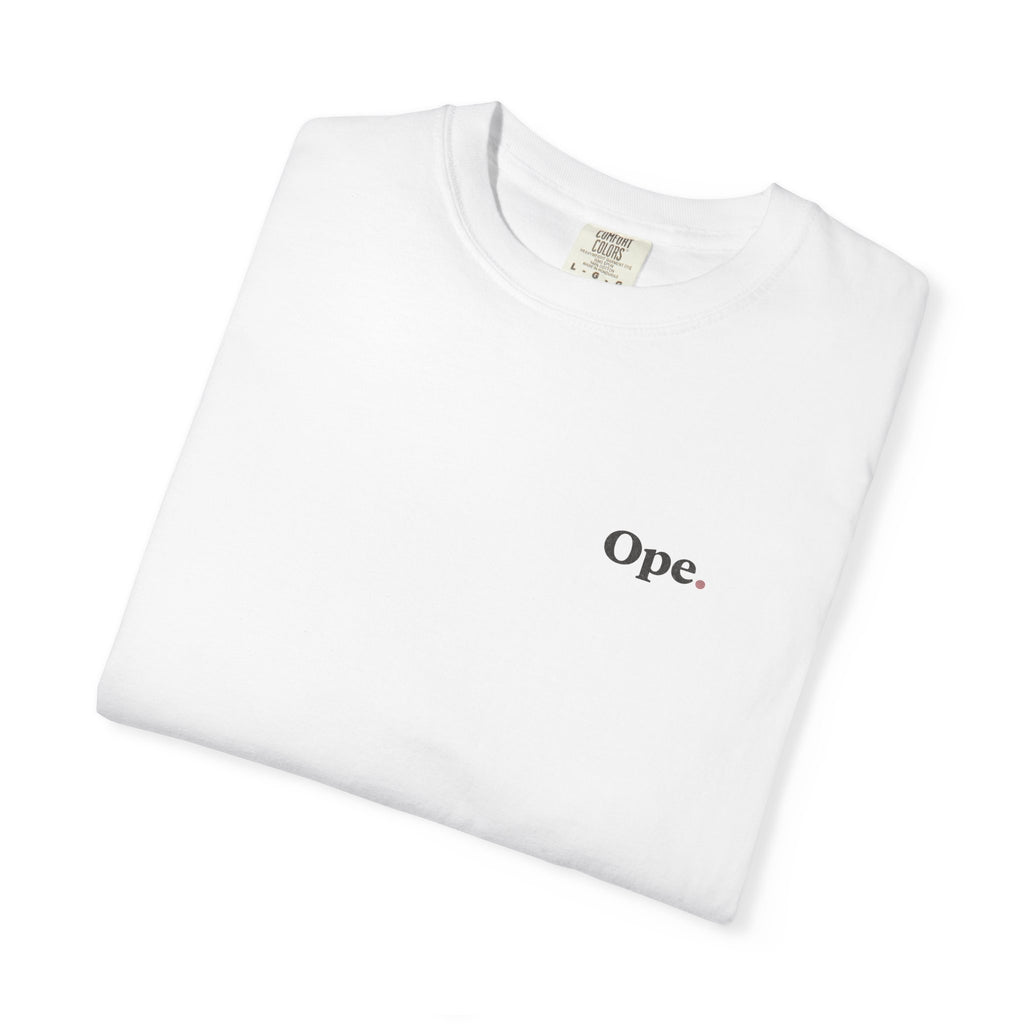 Somewhere Between a Snowbank & a Supper Club — Ope. Logo Tee