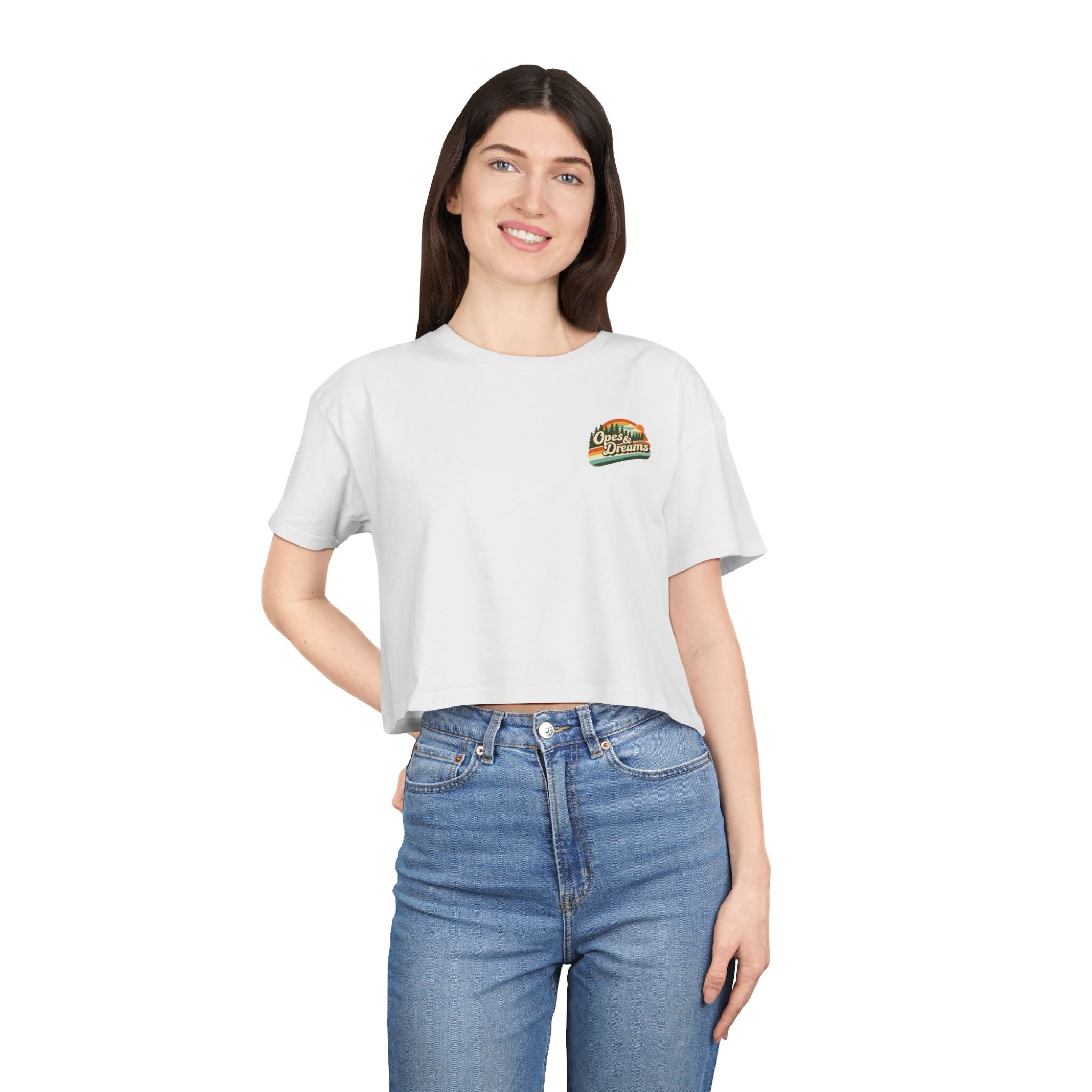 Opes & Dreams Crop Tee