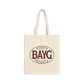 BAYG Tote Bag – Funny Wisconsin Accent Canvas Tote Bag