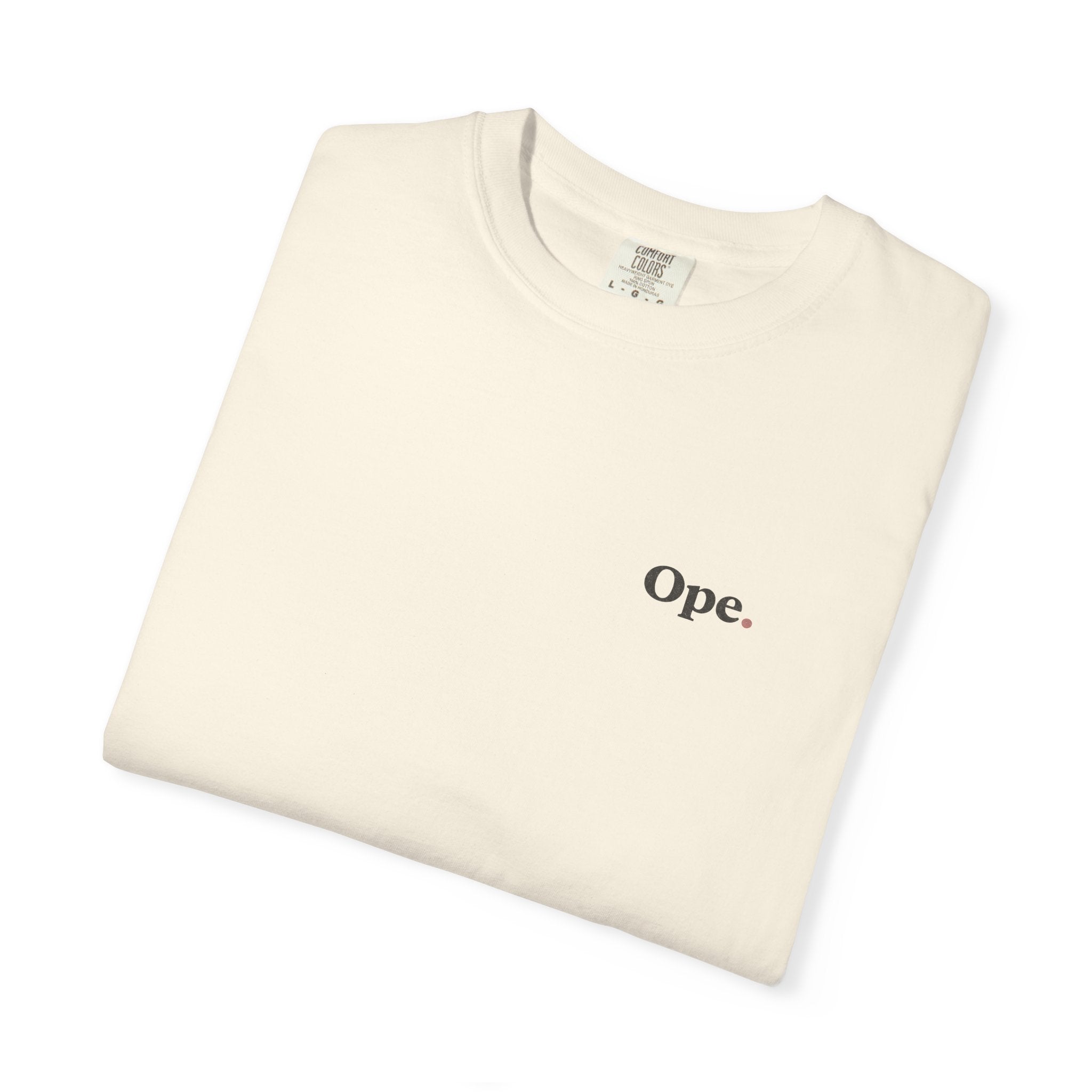 Somewhere Between a Snowbank & a Supper Club — Ope. Logo Tee