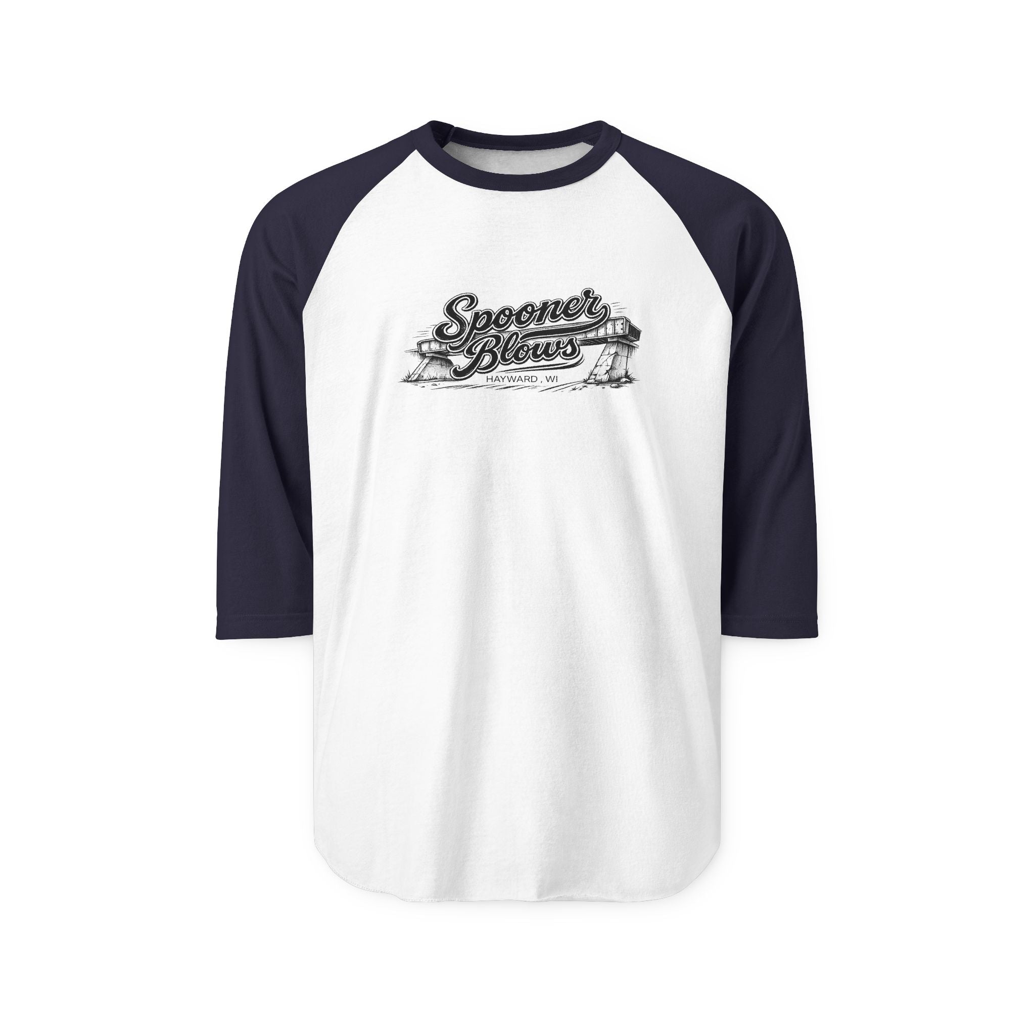 Spooner Blows Raglan Shirt | Vintage Sports Style