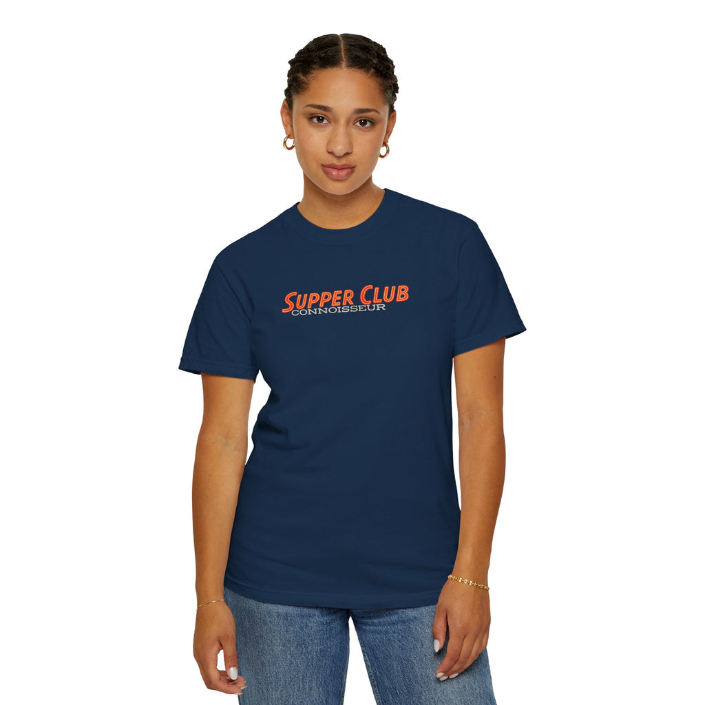 Supper Club Connoisseur Tee — Wisconsin Vintage Neon Shirt