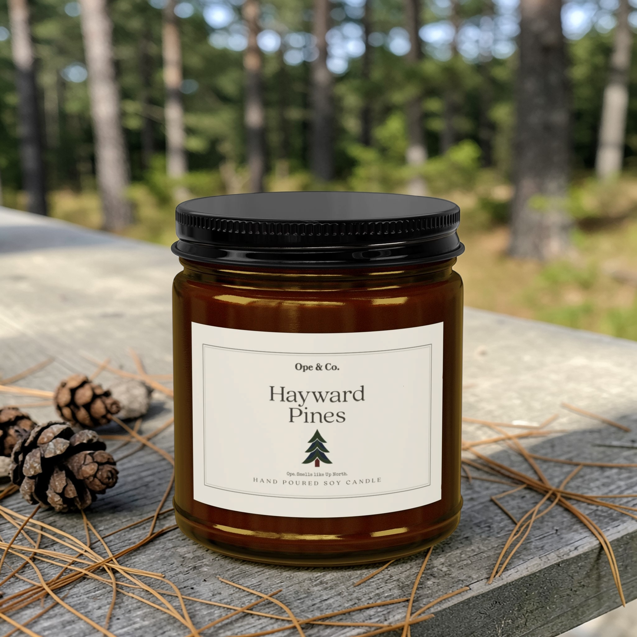 Scented Soy Candle — Hayward Pines (4oz & 9oz)