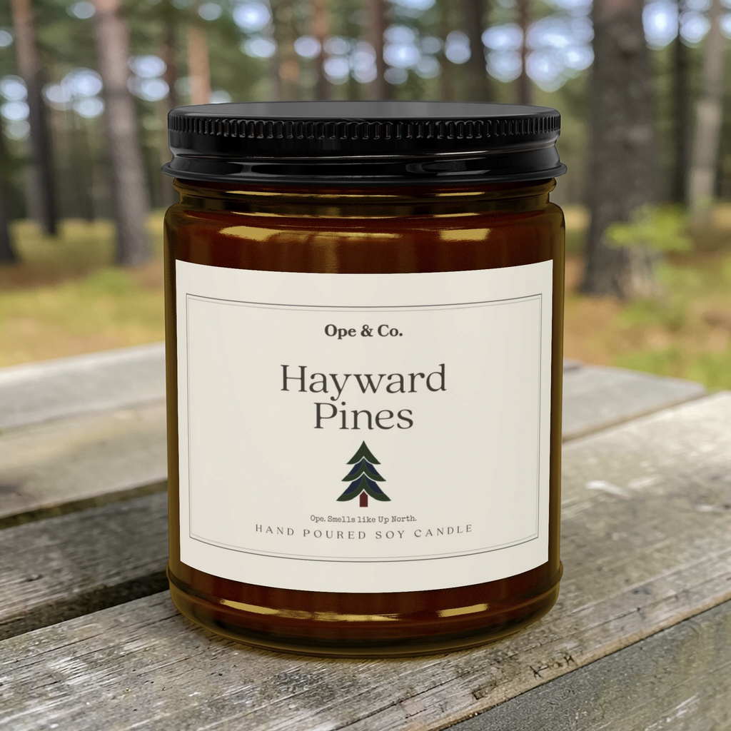 Scented Soy Candle — Hayward Pines (4oz & 9oz)