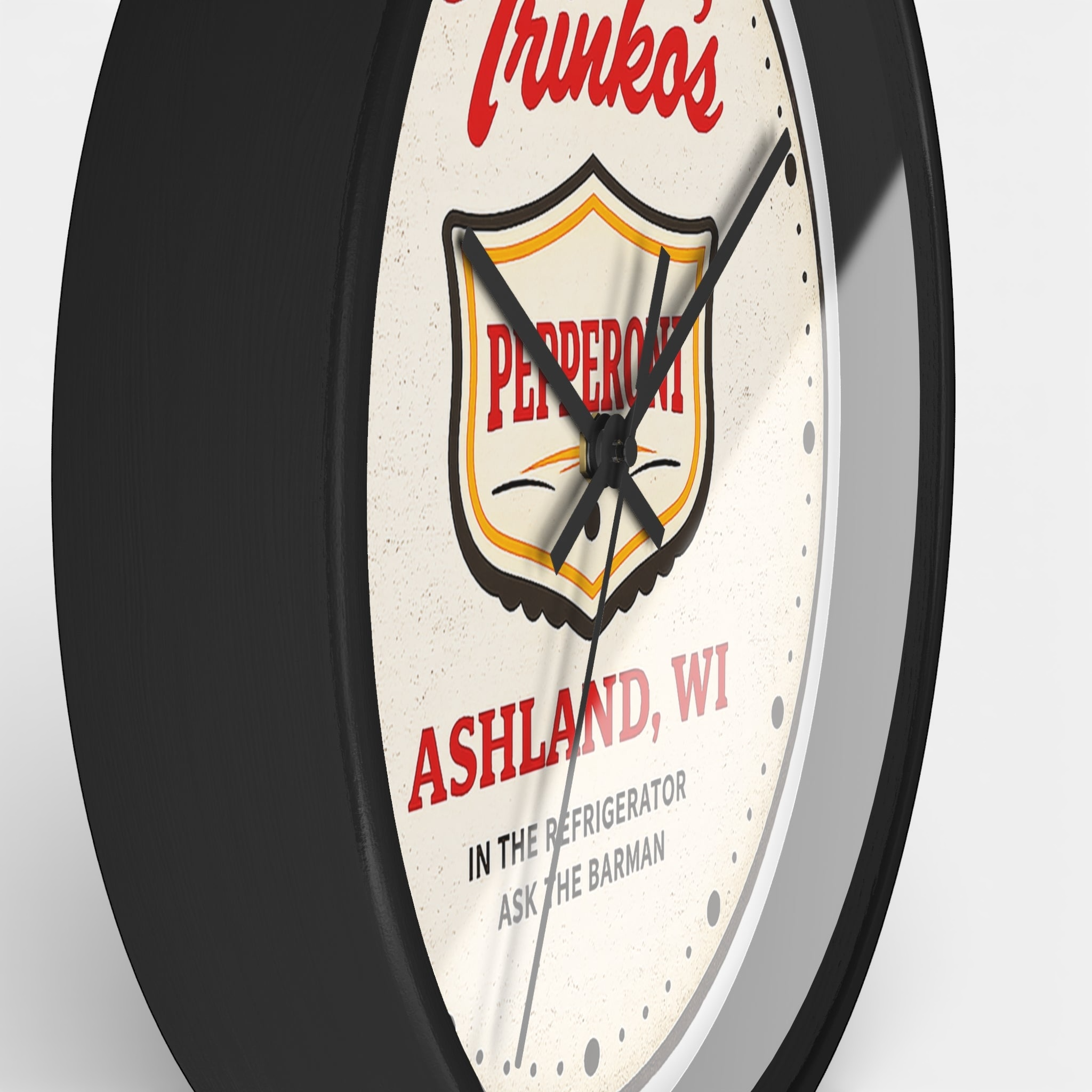 Trinko's Pepperoni Vintage Wall Clock