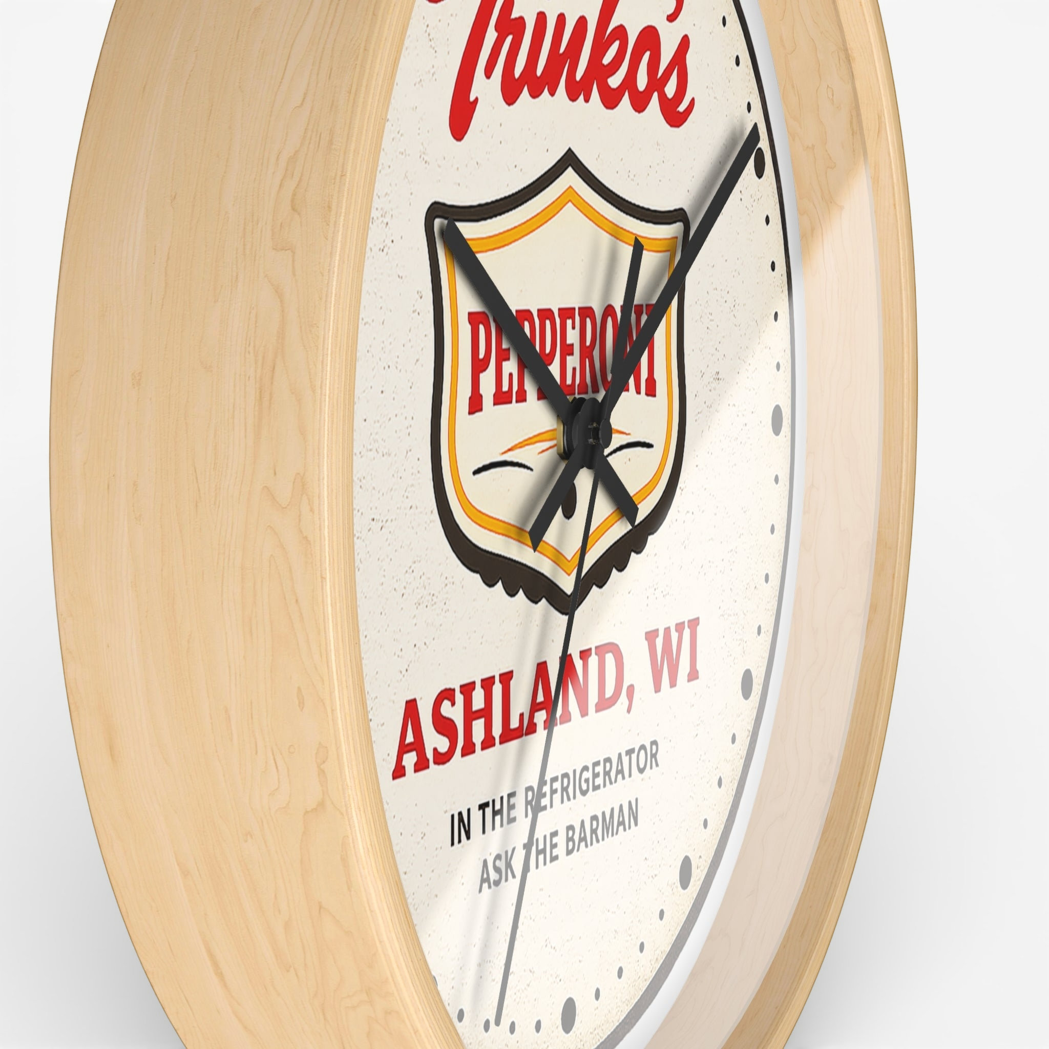 Trinko's Pepperoni Vintage Wall Clock